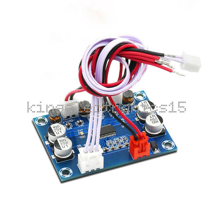 DC 12-24V 2*30W Digital Power Amplifier Board 2 Channels Audio Module