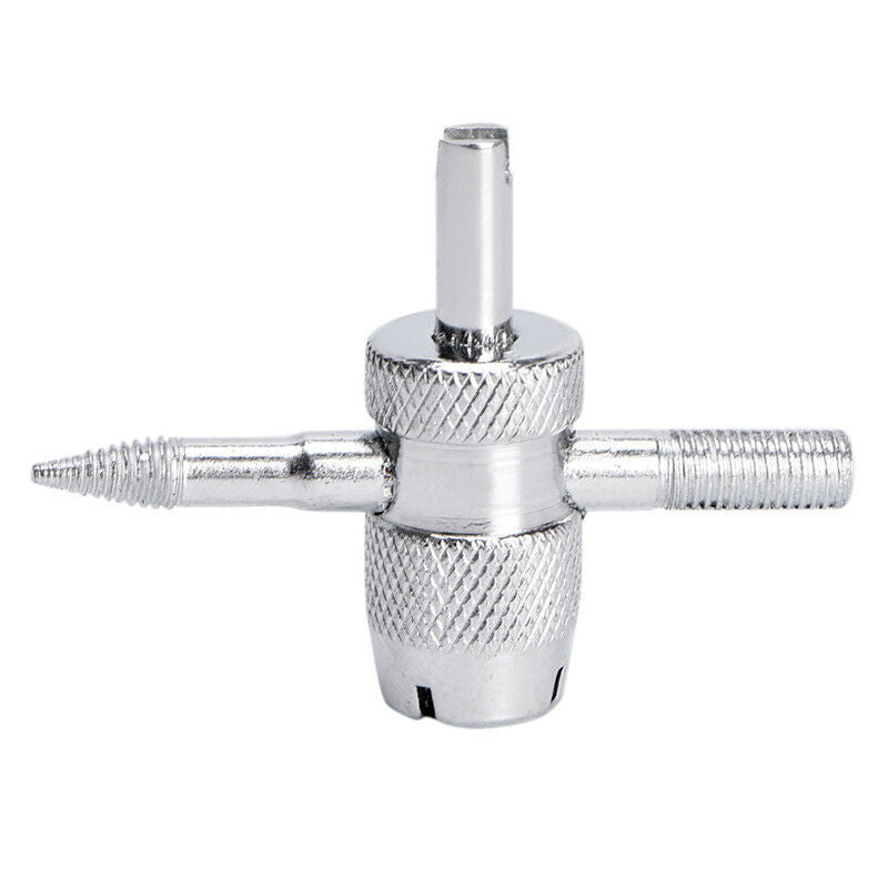 Car Bike Tire Accessory + 4 Valve Stem Core 4 Way Tyre Valve Repair Remove.l8