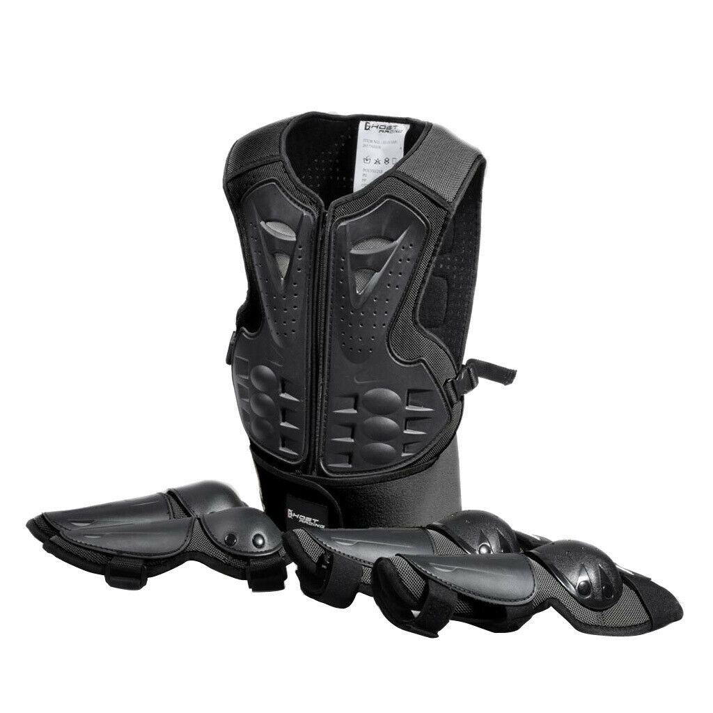 Children's protection set - children's body protection protector vest and knee