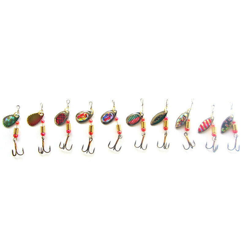 Lot 30Pcs Kinds of Fish Fishing Lures Crankbaits Hooks Mixed Minnow Baits Tackle