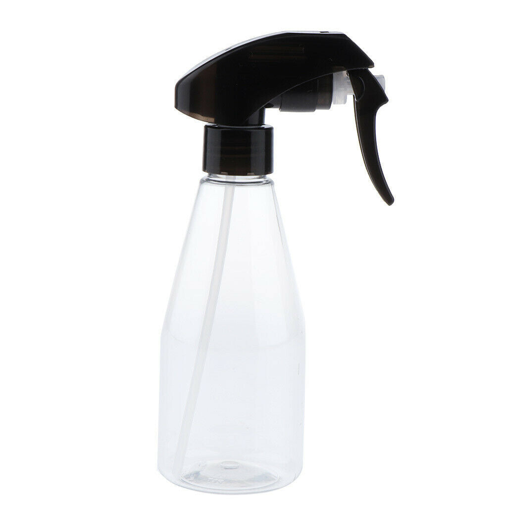 2x 200ML Plastic Fine Mist Hair Spray Bottle Plants Flowers Water Sprayer Salon