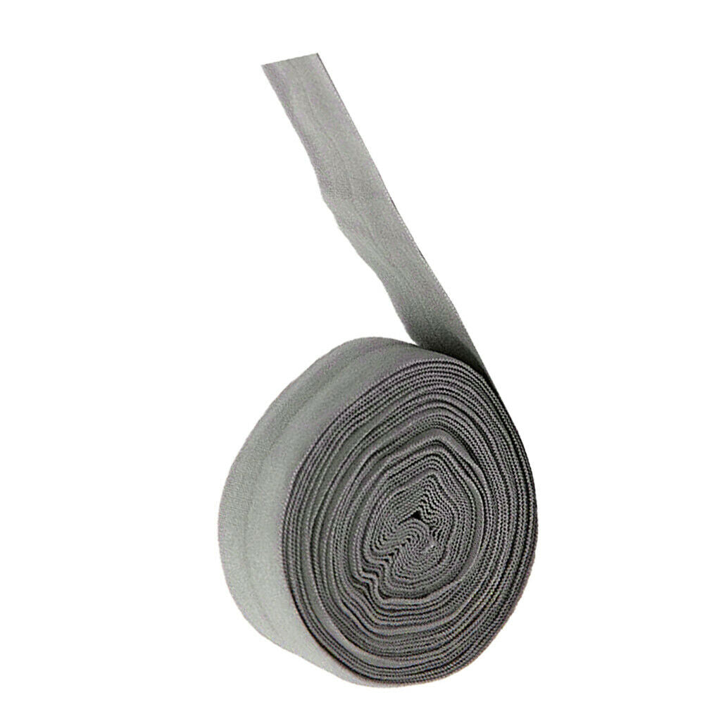 5 Pieces 10.93 Yard 2cm Flat Elastic String for Trimming Cuff Dressmaking