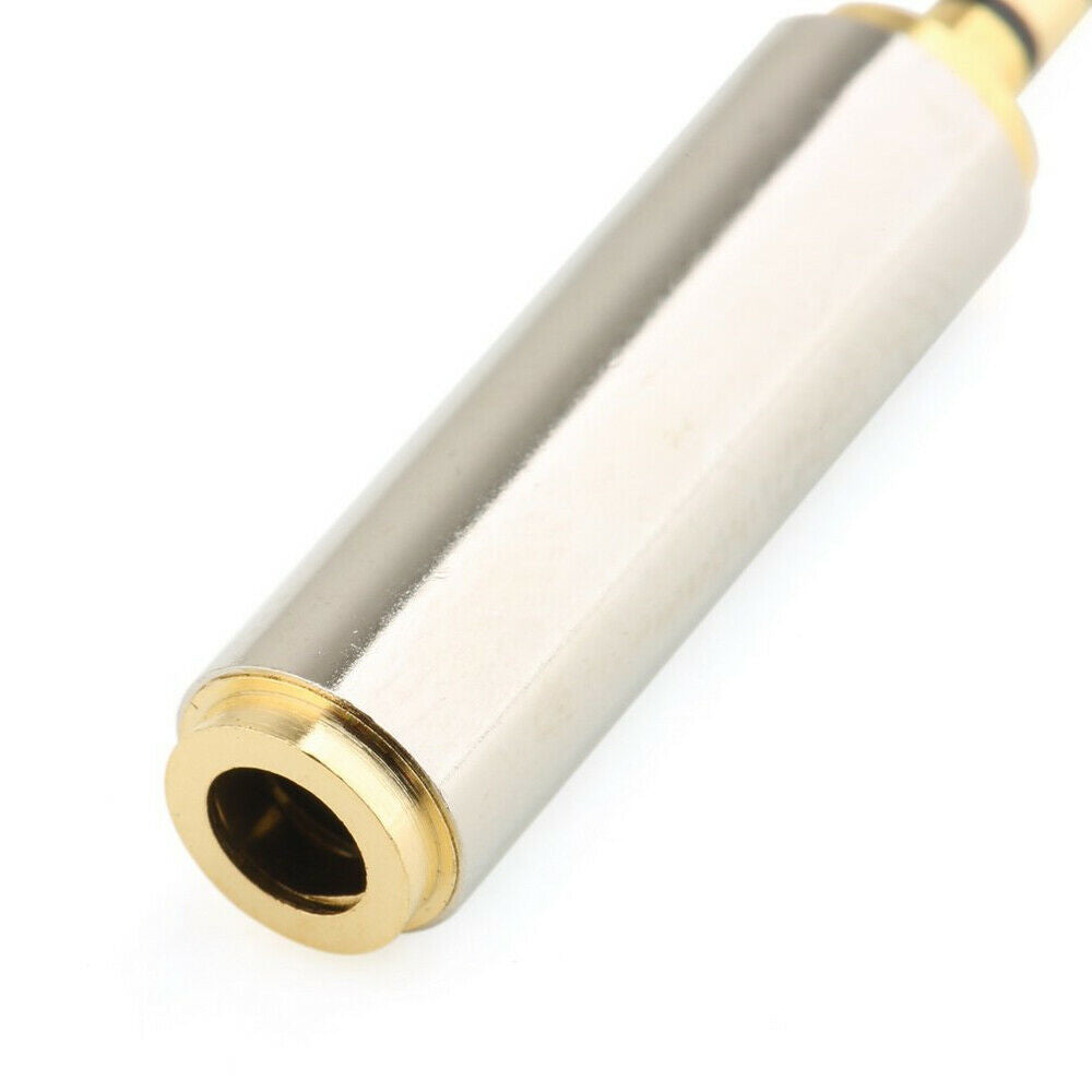 2.5mm to 3.5mm Aux Audio Adapter Converter Male to Female Jack For Headphone