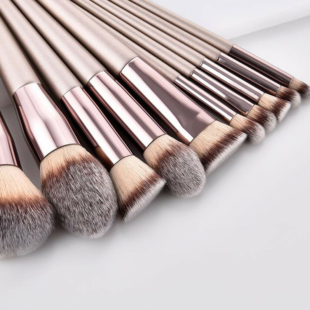 10 PCS Professional Makeup Brushes Set Eyeshadow Foundation Powder Beauty