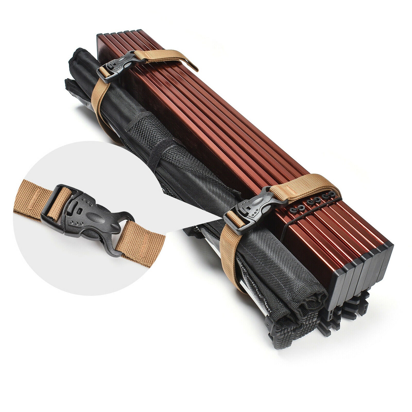 Luggage Strap Packing Belt Bag Cargo Surfboard Lashing Strap with Cam Buckle