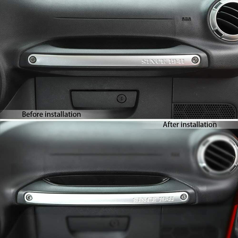 Car Side Co-Pilot Grab Handle Storage Box Organizer for 11-18 Jeep Wrangler JK