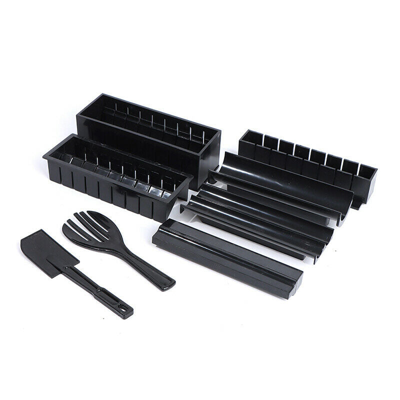10pcs DIY Sushi Making Kit Rice Roller Mold Set For Beginners Kitchen KitSJCA