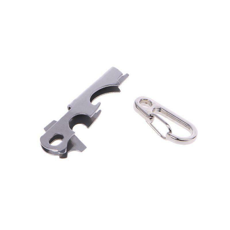 Multifunctional Survival Tool Stainless Steel TU47 True Utility Keytool Key Tool