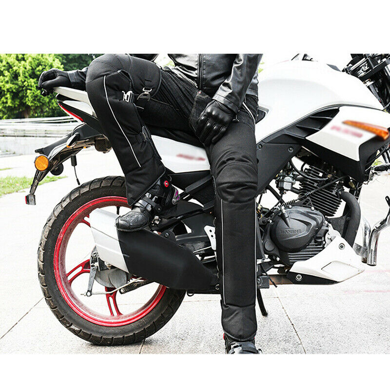 Motorcycle Riding Leggings Cold and Warm Winter Plus long Windproof Knee Pads