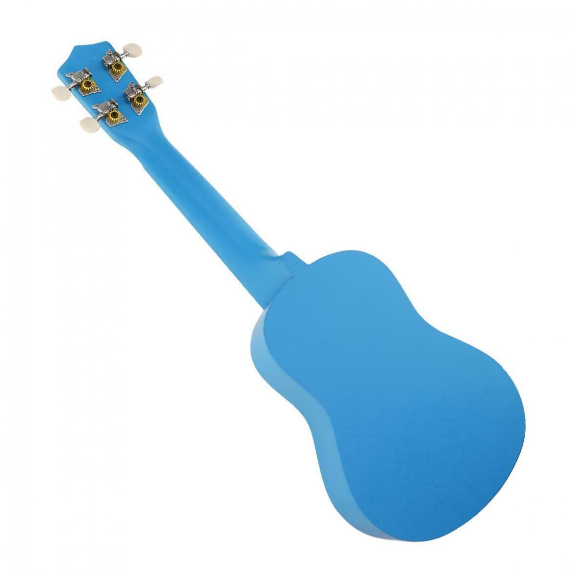 Slade 4 Keping Ukulele Putih Pasak Penalaan 2R + 2L Keluli Kepala Mesin Penala