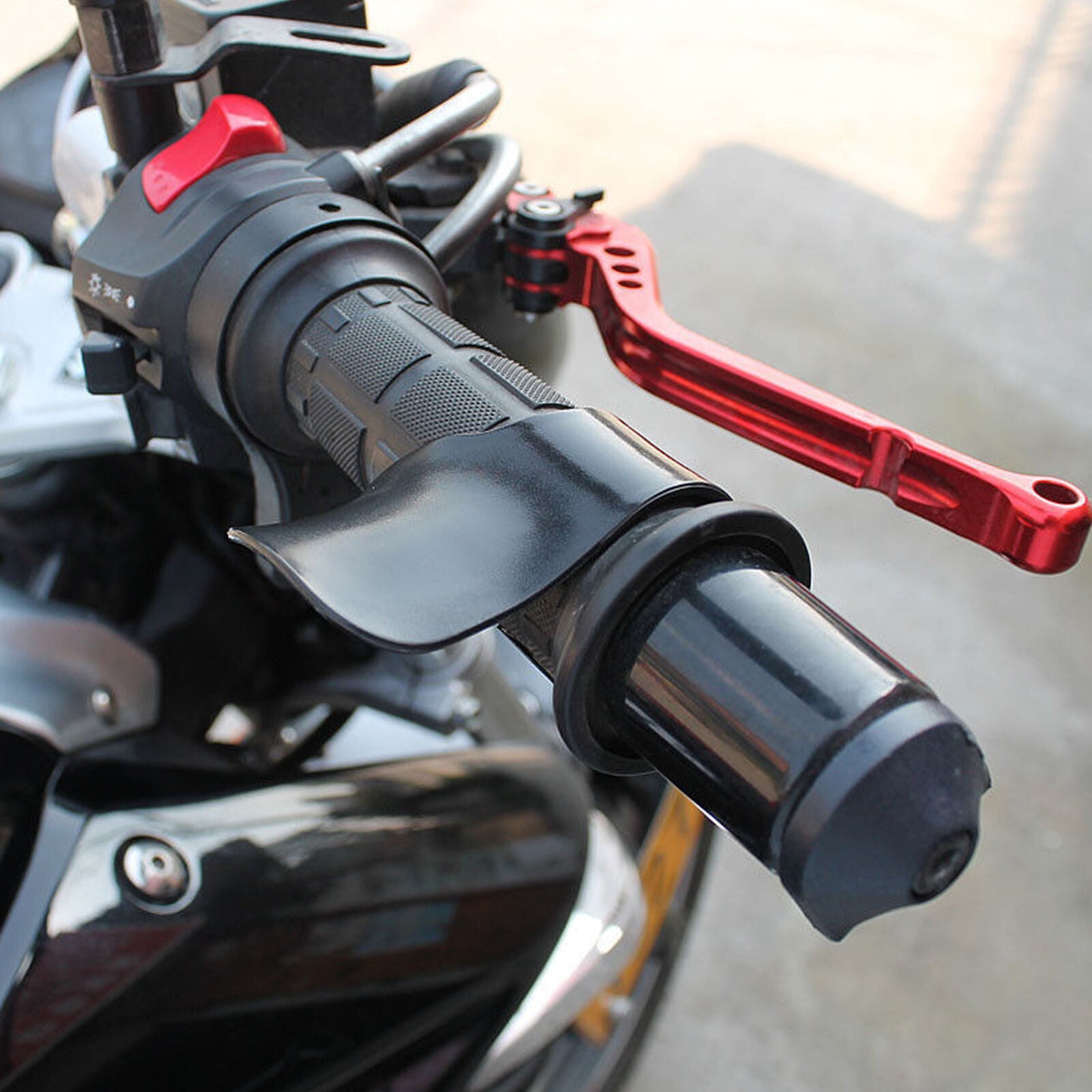 Universal Motorcycle E-Bike Grip Throttle Assist Wrist Cruise Control Cramp Rest
