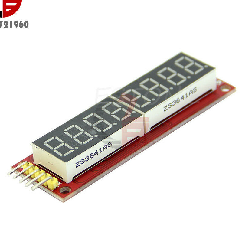 Red 5V MAX7219 8-Digit Digital Tube LED Display SPI Control Module for Arduino
