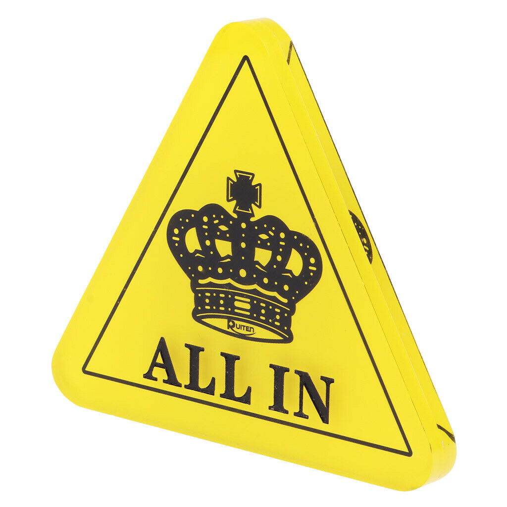 High Quality Acrylic All-in Chip, Poker Dealer Button Suit for Roulette,