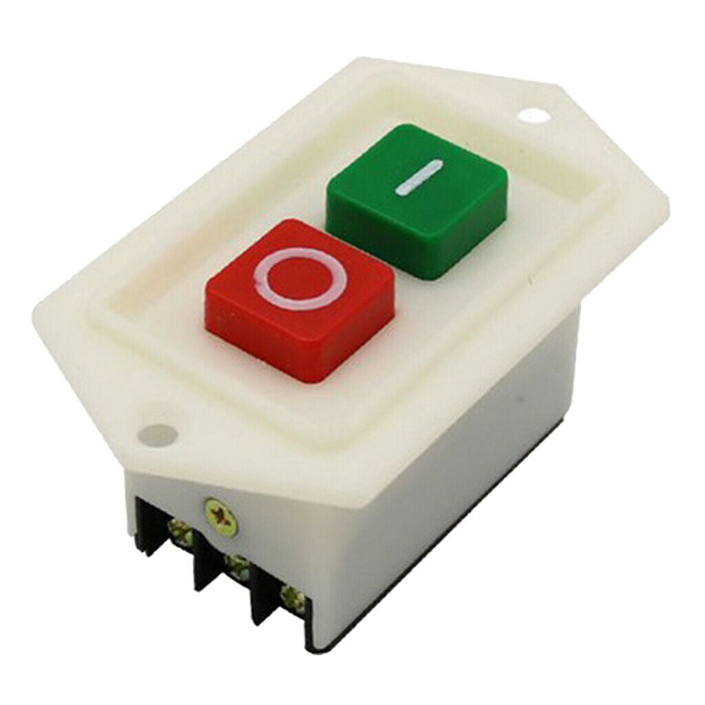 1pc Drill Press Switch On/Off Start Push Button LC310 220/380V Red/Green