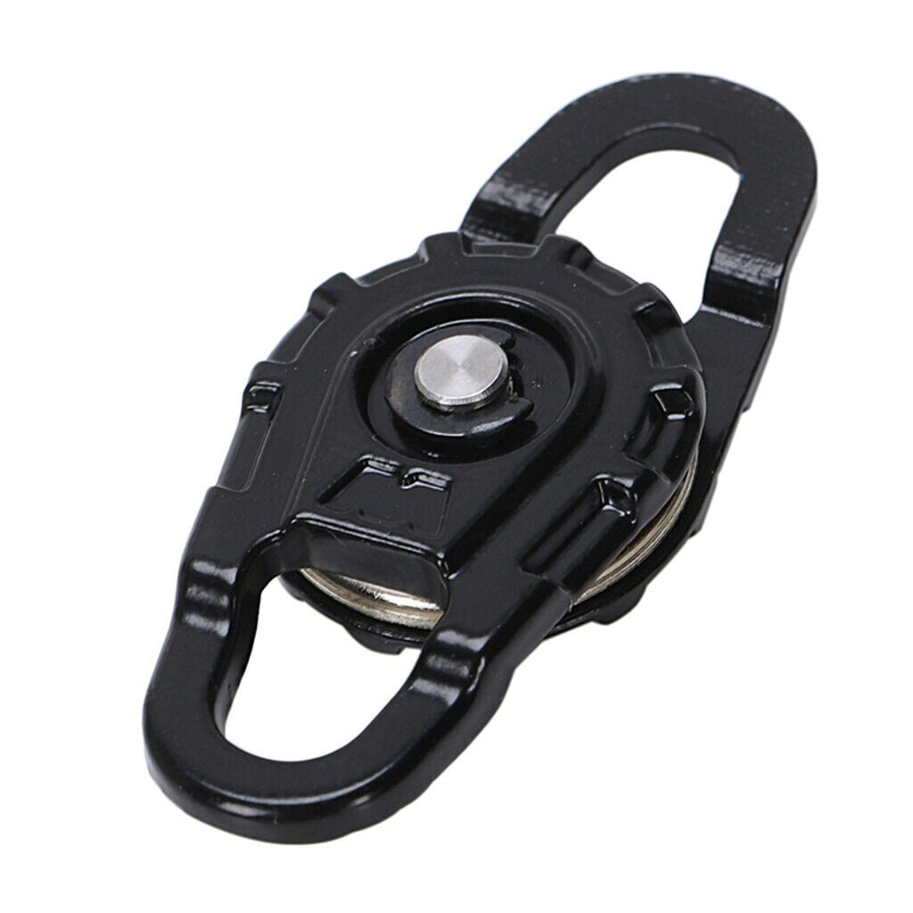 2x Metal Winch Tow Rope Snatch Block Black 1/10 RC Car Vehicle Crawler Parts