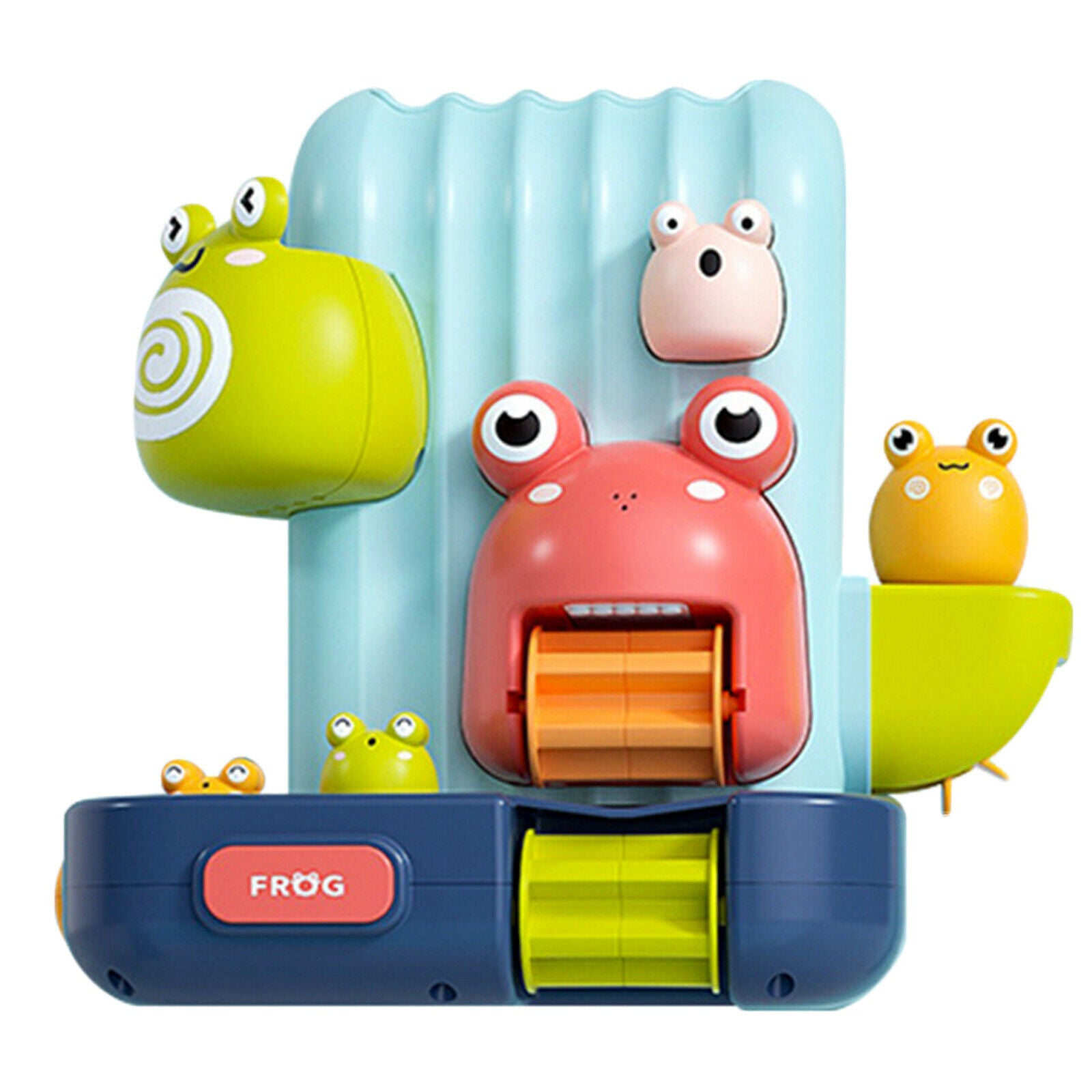 Cartoon Frog Waterwheel Shower Bathtub Pool Water Play Bath Toys for Baby