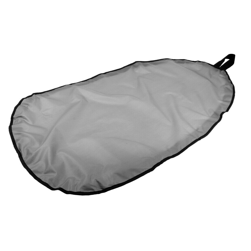2X Universal Kayak Cockpit Cover Seal Protector for Transport Storage XS Gray