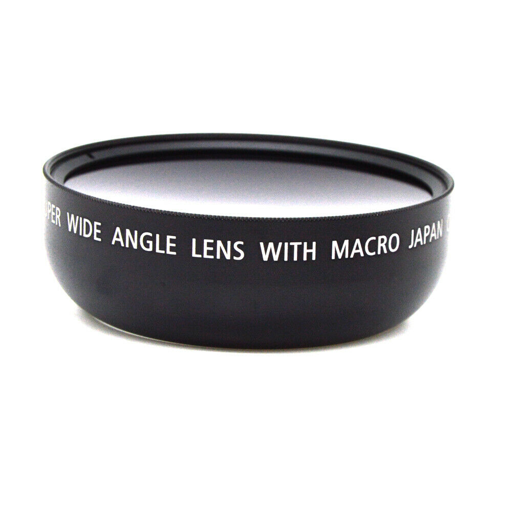 46mm 0.45x Wide Angle Lens with Macro - Black