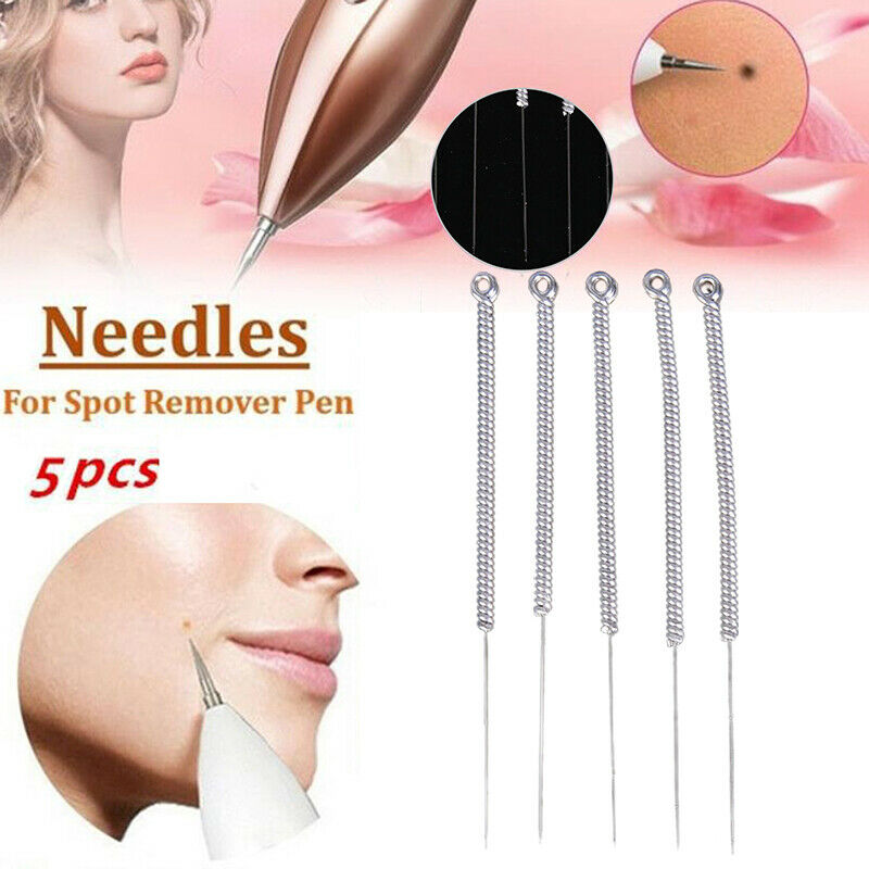 5Pcs Mini Removal Pen Needles for Spot Mole Freckle Point Pen Machine Equipm DF