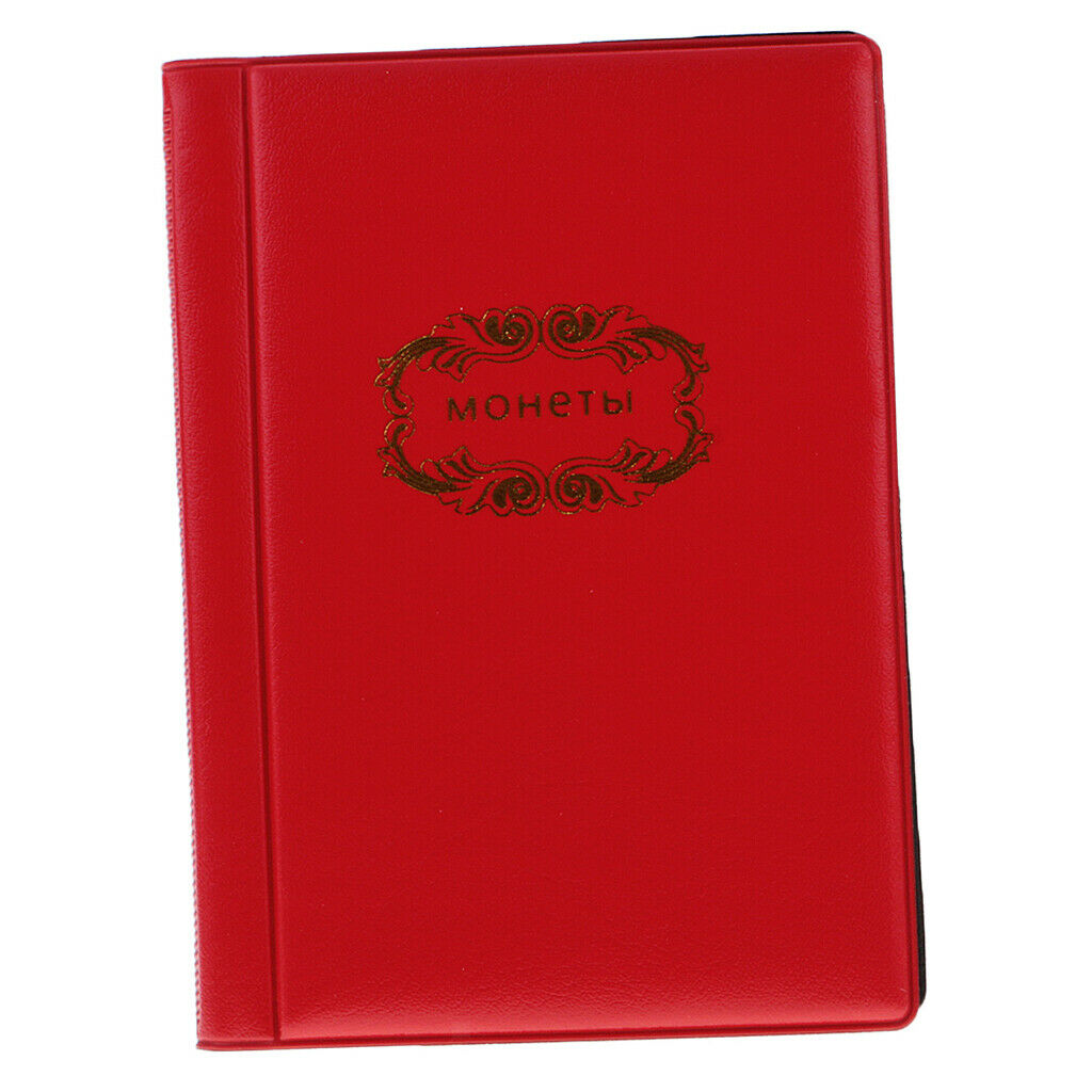 2Pcs 120 Holders for Penny Money Pocket Storage Coins Album Book Collectible