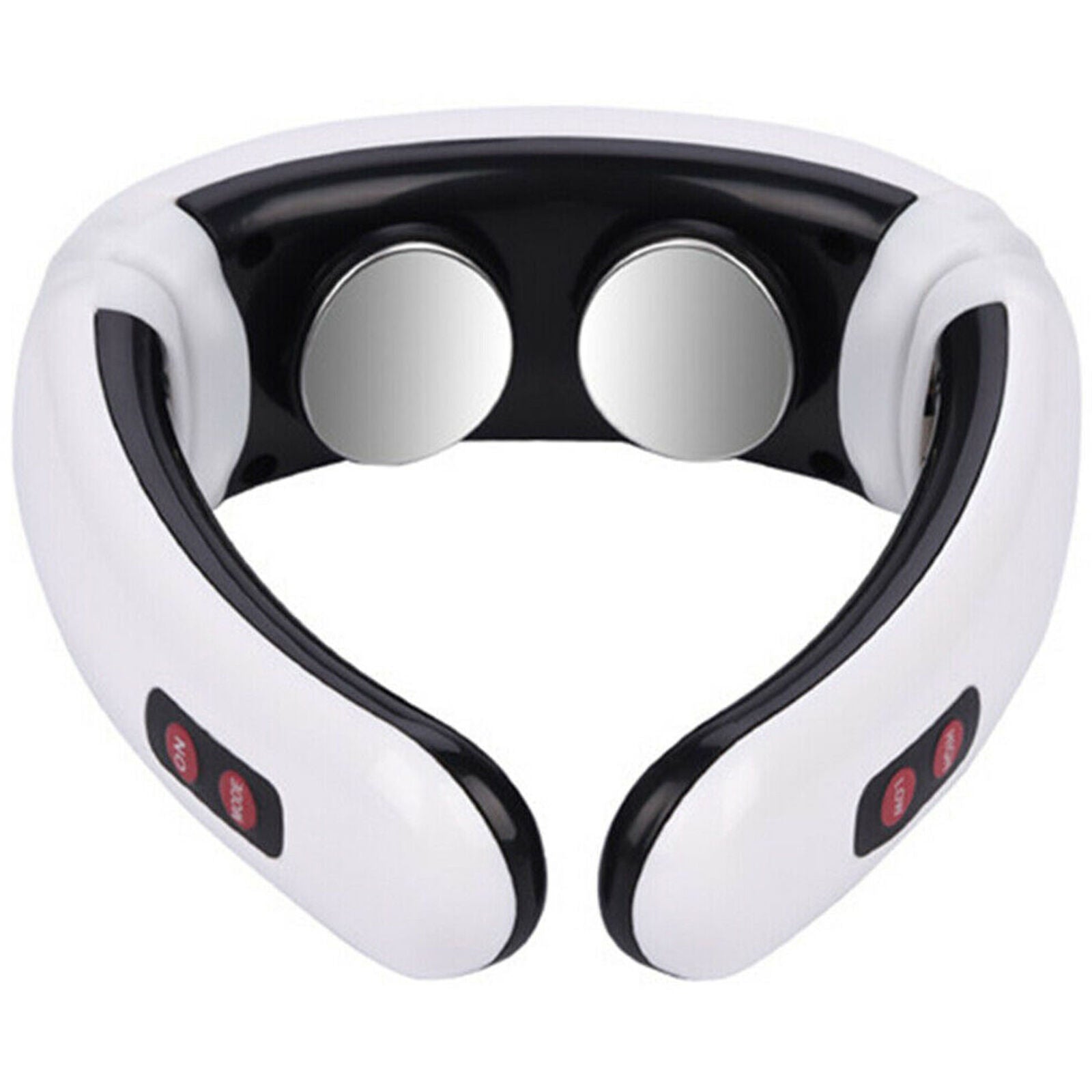 Electric Pulse Back and Neck Massager Far Infrared Heating Pain Relief Relax