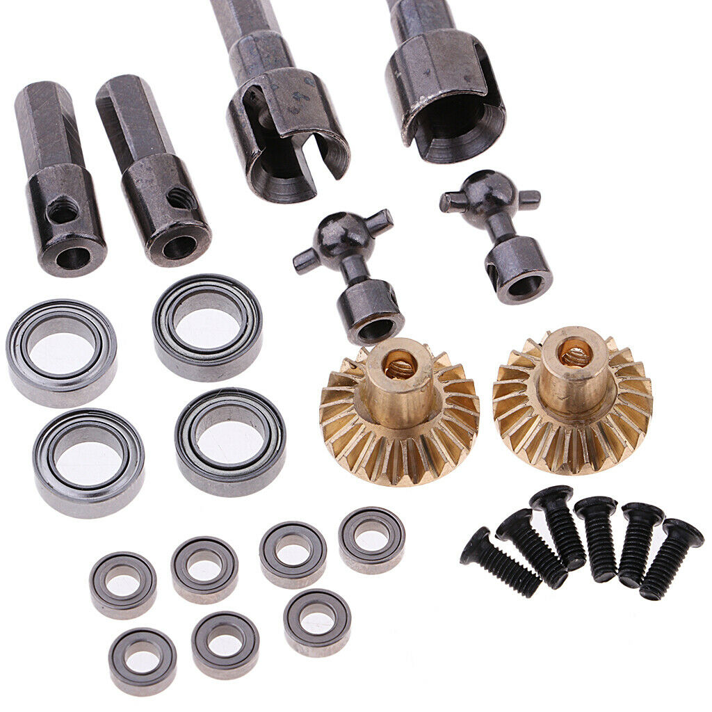 1/16 RC 4WD(6WD) WPL Gears Metal Shaft for Pickup /Semi-pickup /Army Truck