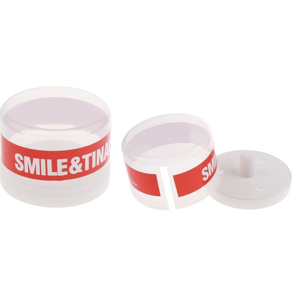 Pack of 2 Empty Salon Barber Neck Strips Paper Storage Box Case Dispenser