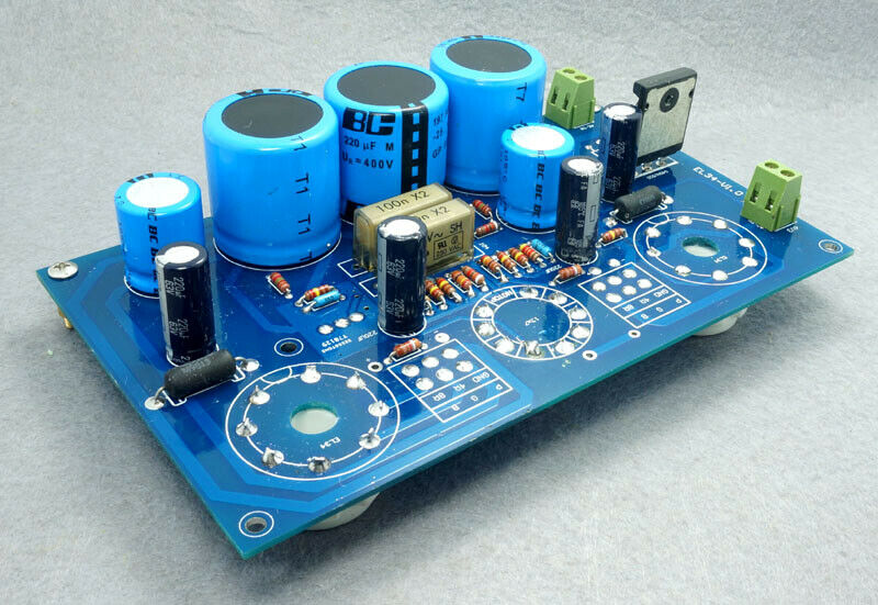 EL34 Vacuum Tube Amplifier Single-ended Class A HiFi Stereo Amp DIY Kit 10W x 2