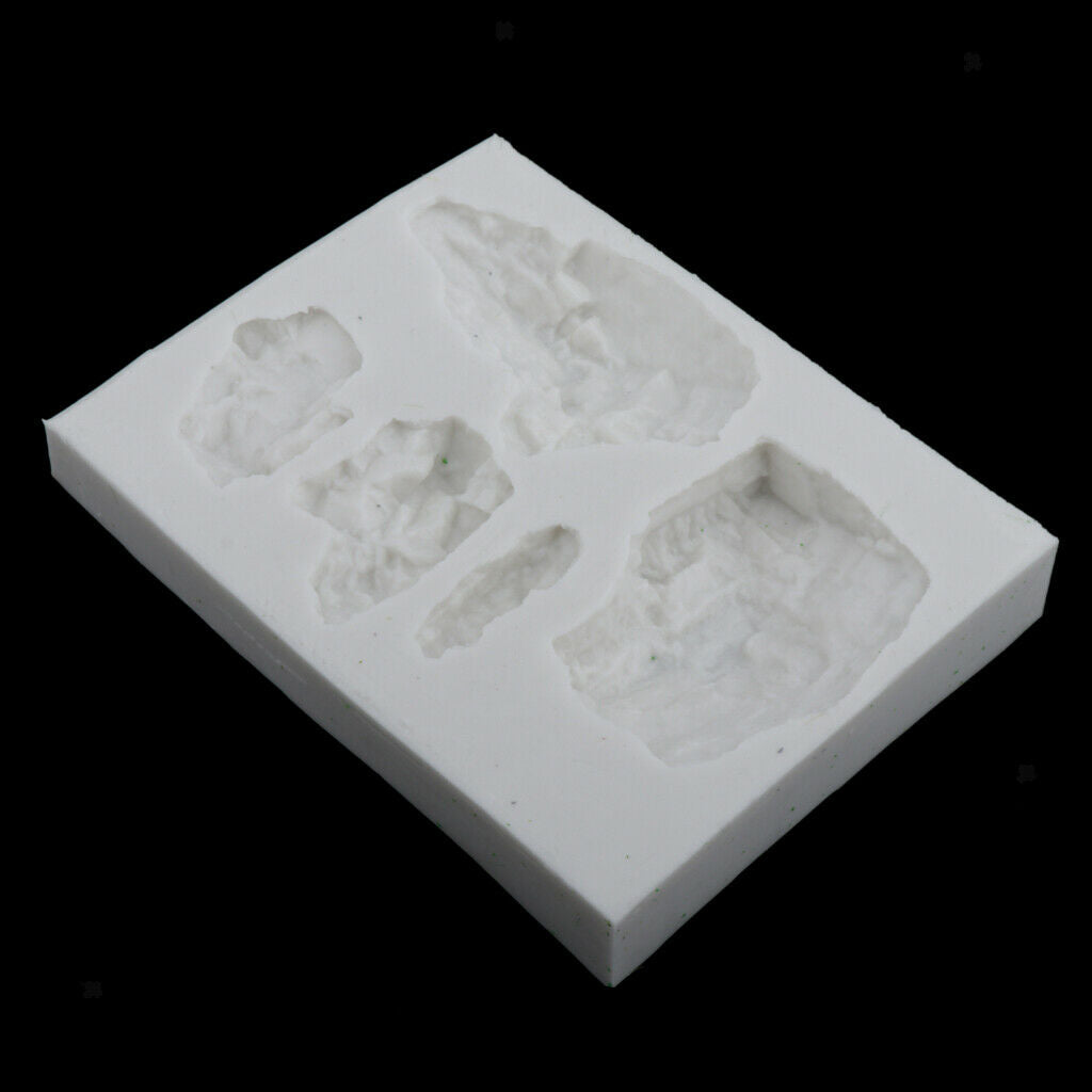 Coral Lake Rock Molds Mould Handmade DIY Decoration Sandtable Accessory