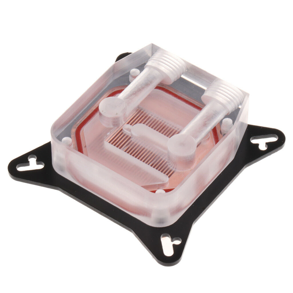 Acrylic Universal 52-63MM Pitch GPU Water Cooling Block   Cooler