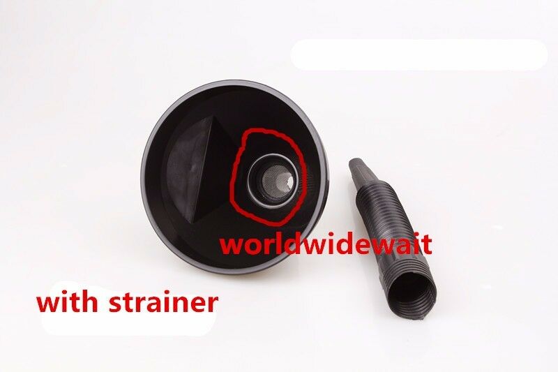 Engine Oil Funnel 17cm Gasoline Kerosene Car Extension Hose Rigid Plastic
