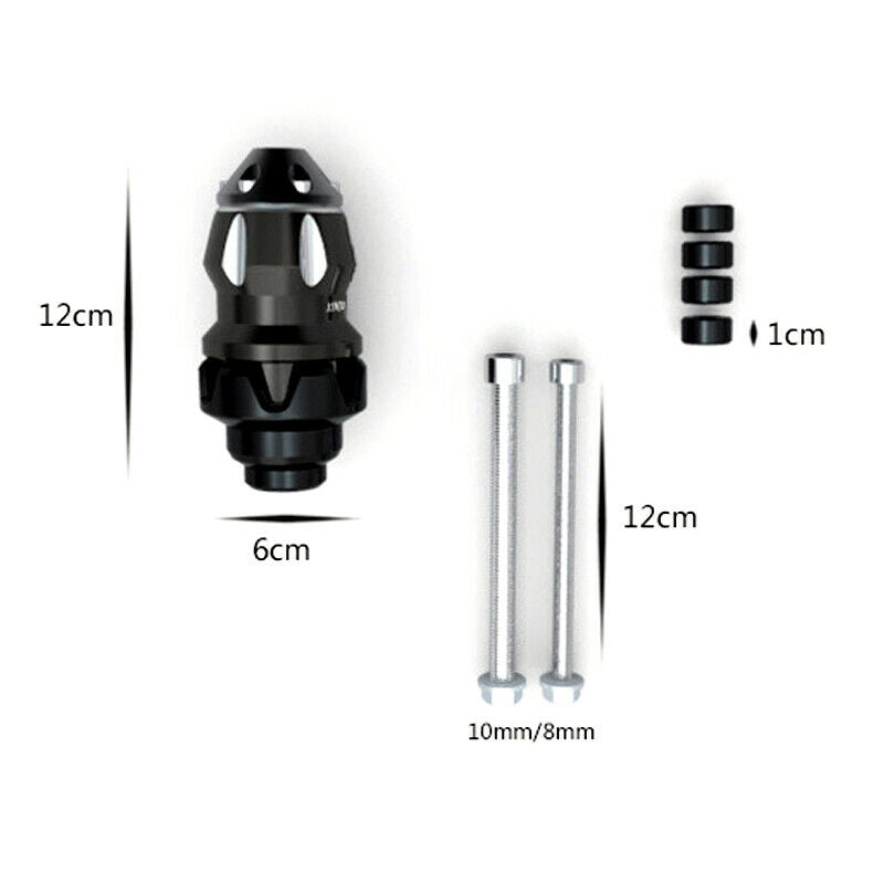 Universal Aluminum Motorcycle Bike Frame Engine Protector Anti-Crash Slider Cap