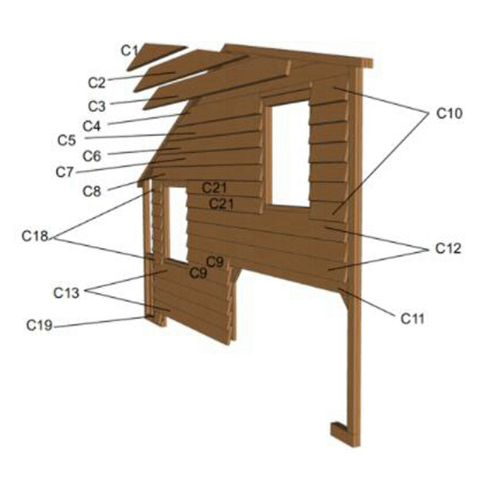 Crafts 1:35 Scale Wood House DIY Dioramas Building Architecture Layout