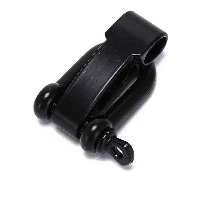 2pcs black zinc alloy buckle adjustable clip survival bracelet paracor.l8