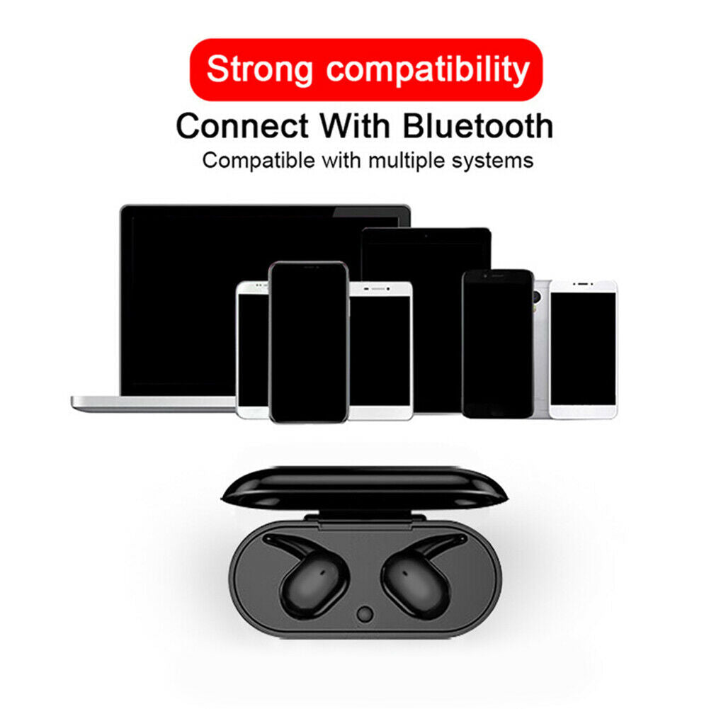 Y30 Stereo TWS Wireless Earphones Sports Music Touch Bluetooth-compatible 5 @