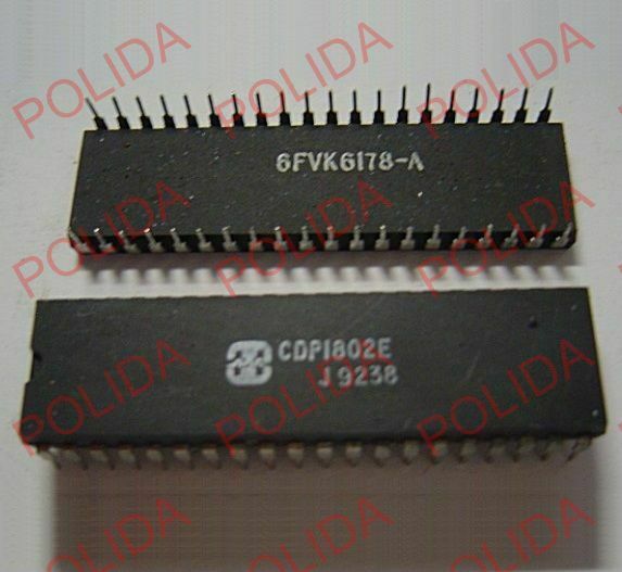 1PCS  Microprocessors IC HARRIS/RCA DIP-40 CDP1802E