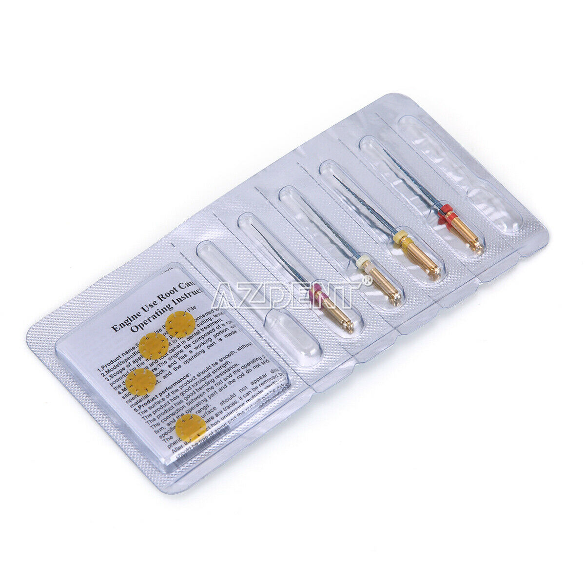10 Kits Dental 25mm Engine Use NiTi Rotary File Endo Root Canal Files S Cross