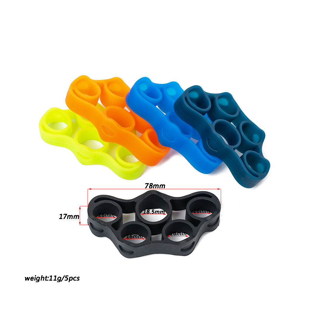 5pcs Heavy Duty Hand Trainer Wrist Strength Wrist Stretcher