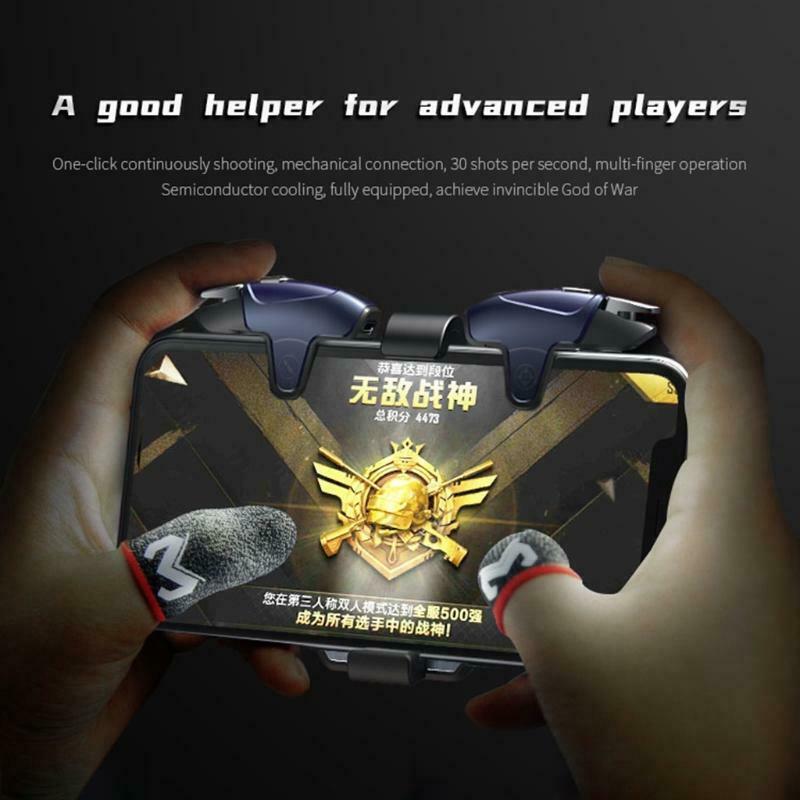 2 Pcs Phone Games Sweat-Proof Finger Gloves Thumbs Finger Cover Anti-slip Cot