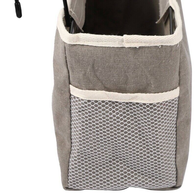 Storage Bag Basket Hook Office Desk Dormitory Bedside Bed Dorm Hanging Canvas Z2