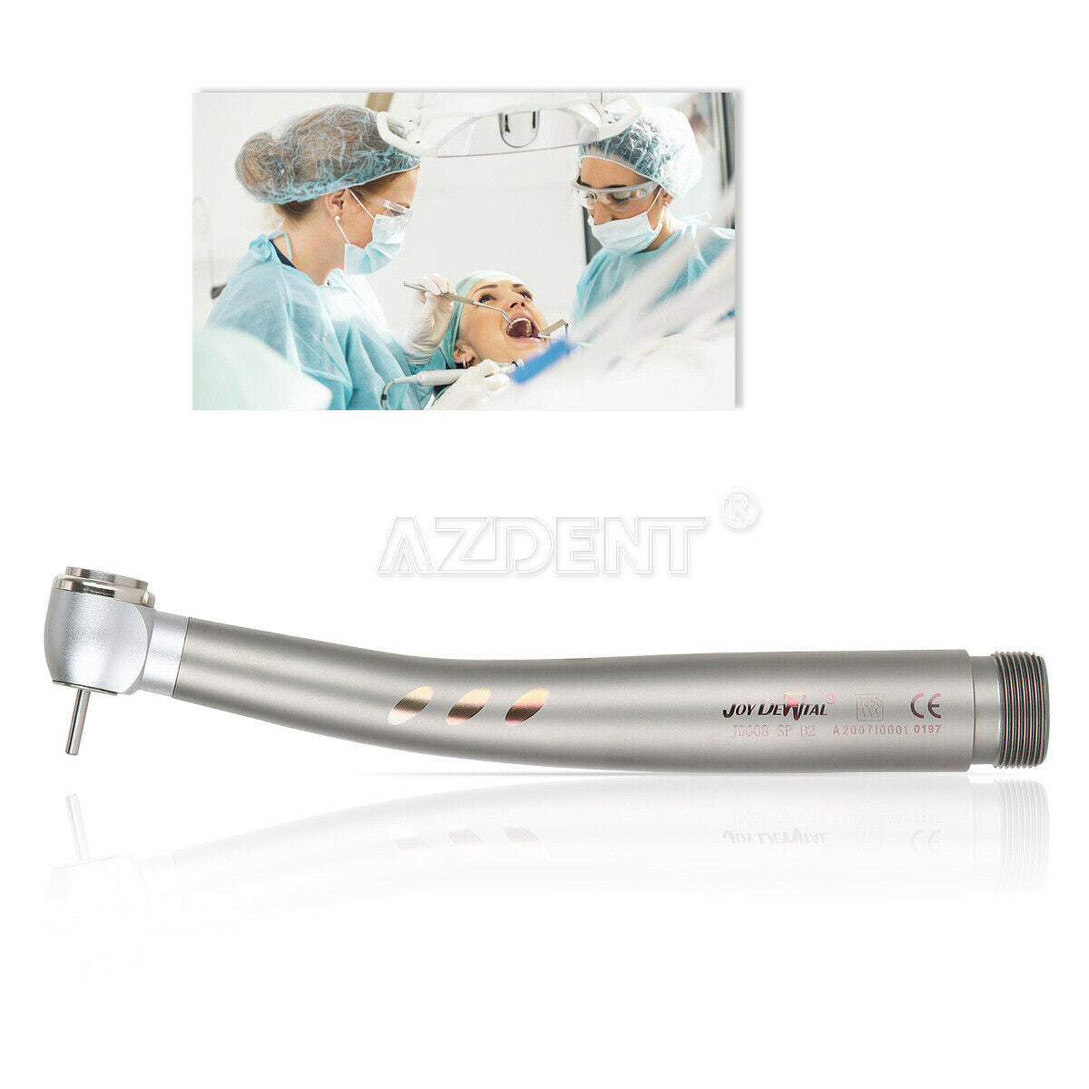 5X Dental E-generator Shadowless Ring LED High Speed ceramic Handpiece B2