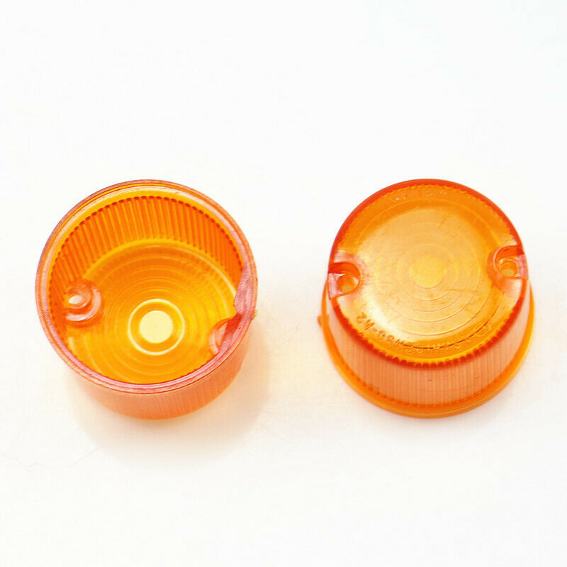 Amber Turn Signals Light Lens Cover Lampshade For Kawasaki KDX250 KDX200 KLX250