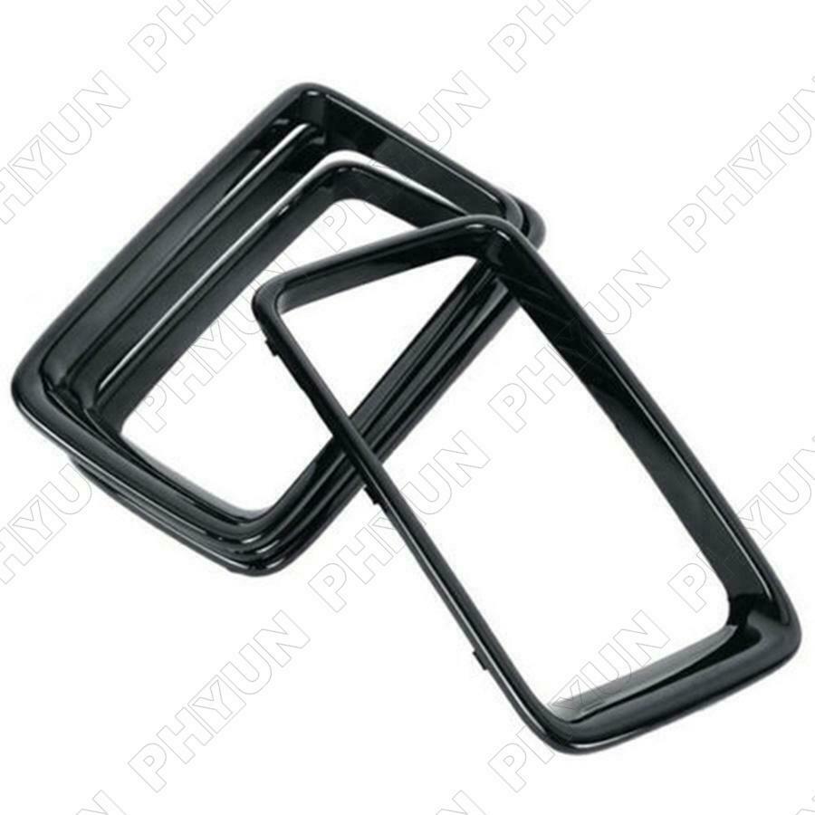 For 2014-2016 Jeep Grand Cherokee Front Grille Trim Ring Insert Trim Gloss Black