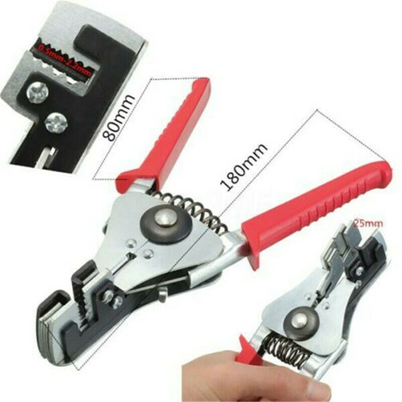 Automatic Cable Wire Stripper Crimping Plier Hand Tools Cutter Stripping Crimper