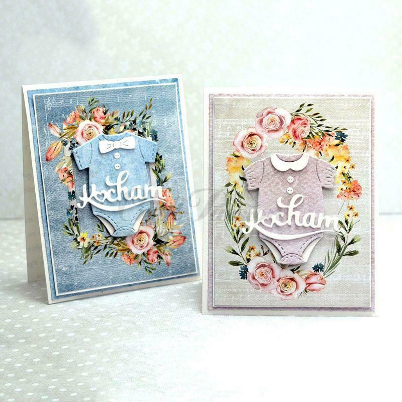 Baby Clothes Metal Cutting Dies Stencil DIY Scrapbooking Photo Album Paper Cards