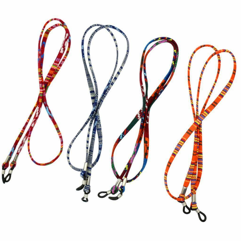12x Colorful Spectacles Glasses Sunglasses Eyeglasses Strap Rope String