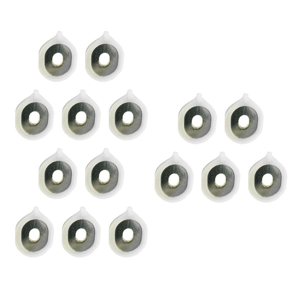 15x Baritone Spring Bracket Pieces Instrumental 21.5x17mm Luthier Tools