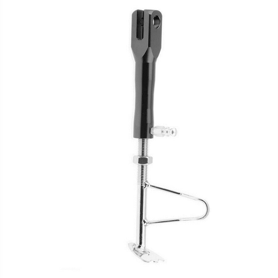 Motorcycle Bracket Scooter Kickstand Side Stand Post Leg 255mm-295mm Adjustable