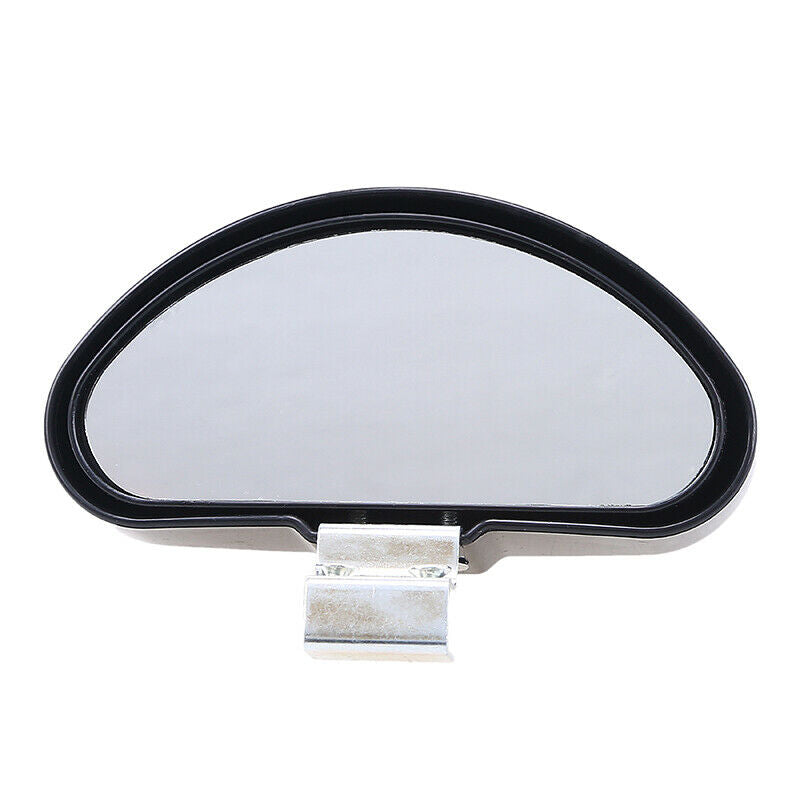 1X Large Adjustable Blind Spot ABS Mirror Car Wide Angle Add On for Driver Side