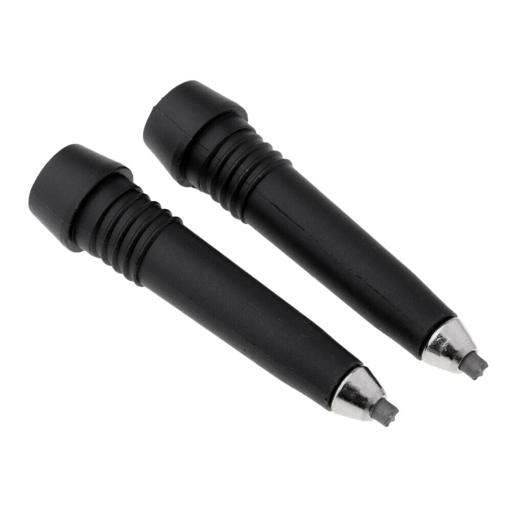 Pack of 2pcs Trekking Pole Tips Walking Stick Protector Hiking Accessories